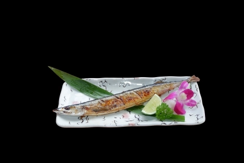 Cá Sanma nướng